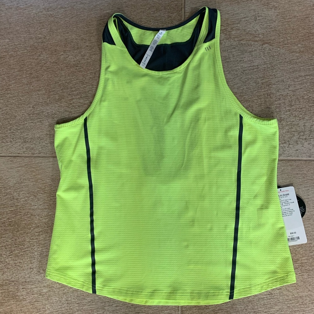 ❤️LULULEMON LIGHT AS AIR SINGLET TANK TOP-XXL❤️
